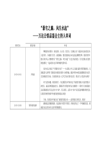 房地产活动-主持人串词