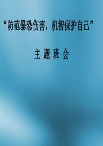 防恐反暴