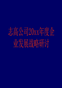 企业营销发展战略计划PPT模板