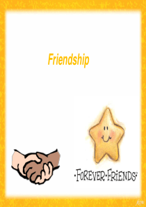 人教版friendship的课件