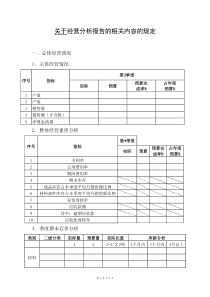 公司季度(月度)经营分析报告