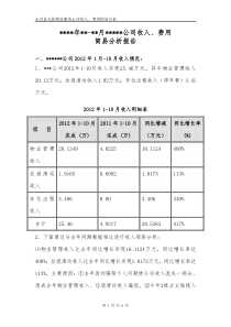 财务分析报告