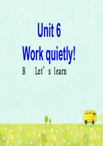 新PEP小学英语五年级下册unit6-B-lets-learn课件