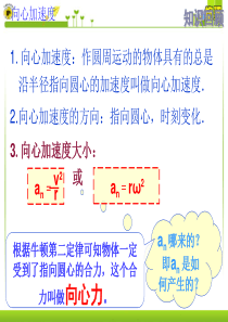 5.6向心力课件ppt