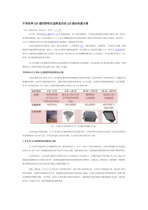 不同功率LED通用照明应选择适合的LED驱动电源方案