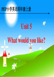 四年级上Unit_5_What_would_you_like课件