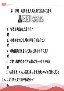 2016-2017学年高一数学人教版必修1课件：2.2.2 第2课时 对数函数及其性质的应用(习题课