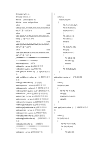 51单片机经典程序分析