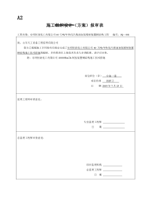 钢结构质量检验计划