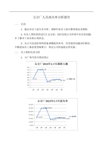 人员流失率分析报告