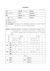 发展计划部综合计划员