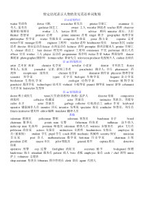 表示人物的常见英语单词集锦