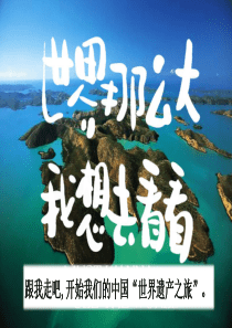 人教部编版五年级下册语文课件《中国的世界文化遗产》