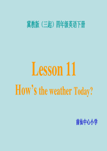 Hows-the-weather-课件