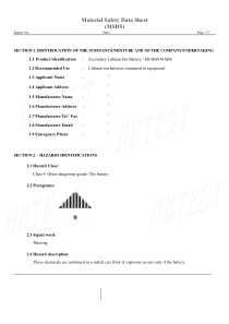 锂离子电池--Lithium-Ion-Battery-MSDS英文