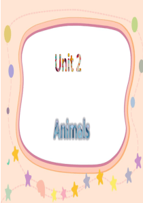 洪恩Hello--Teddy-3册--Unit2-Animals