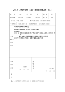 优秀团员事迹材料