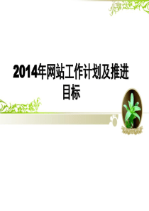 2014年公司网络部工作计划