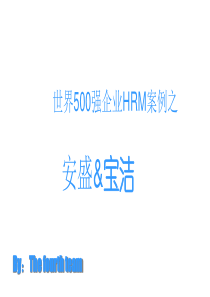 世界500强企业人力资源分析案例之安盛&宝洁