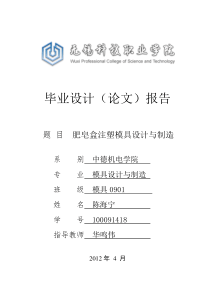 82肥皂盒下盖注塑模具