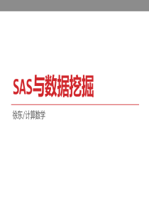 SAS与数据挖掘