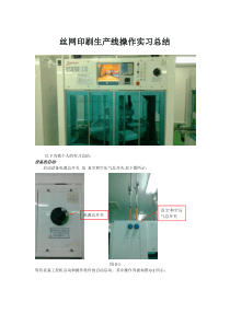 丝网印刷生产线实习总结（DOC30页）