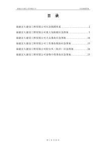 公司应急救援体系及预案