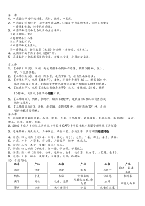 中药鉴定学整理版概要