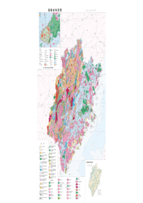 福建省地质图