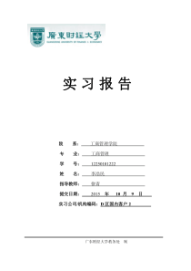 仿真实习个人实习报告