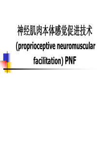 PNF-本体感觉神经肌肉易化技术