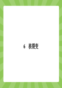 【志鸿优化设计-赢在课堂】(人教版)2014-2015高中物理选修3-5课件 19.6 核裂变