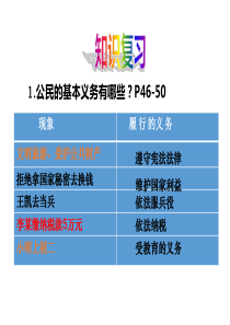 人教版道德与法治八年级下册4.2--依法履行义务课件(共21张PPT)