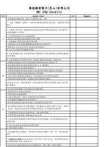 EMI-IPQA-Check-List