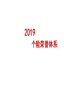 2019个险荣誉体系(宣导版)