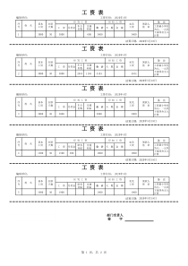 最完整工资条模板-(2)