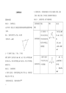 七年级数学下册第四章三角形1认识三角形三角形的认识讲义新版北师大版【精选】.doc