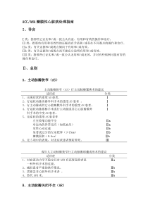 ACC-AHA瓣膜性心脏病处理指南