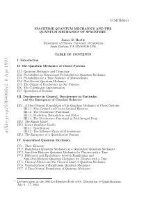 Spacetime Quantum Mechanics and the Quantum Mechan