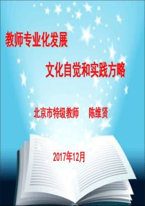 教师专业发展的文化自觉（PDF104页）