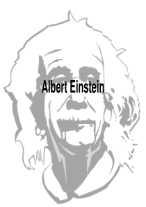 爱因斯坦详细介绍【英文】Einstein Chris Mason