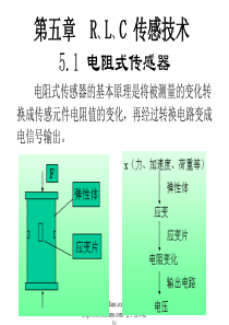 电阻式位移传感器