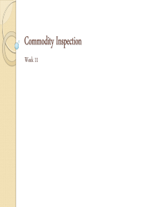 Commodity-Inspection