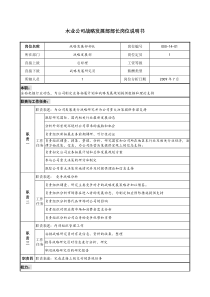 木业公司战略发展部部长岗位说明书