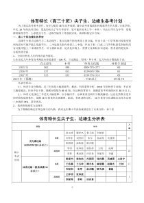 高三十班-边缘生、尖子生培养方案修改