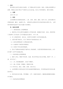 仓库管理规定20318