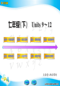 英语《世纪金榜》七年级下-Units-9-12