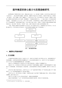 某某集团的核心能力与发展战略研究(1)