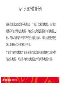 数据库仓库和BI企业级技术