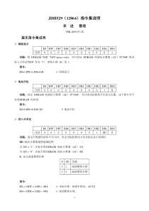 JDH529(12864液晶屏)指令集说明(绝对全绝对易懂)